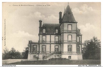 AXU-P9-0713-78 - CANTON OF MONTFORT-L'AMOURY - Chateau de la Talle