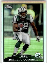 2009 Topps Chrome Jerricho Cotchery Refractors #TC67