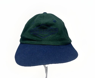 #ad Vintage Briggs amp; Stratton Hat Snapback Adjustable Blue Green $45.00