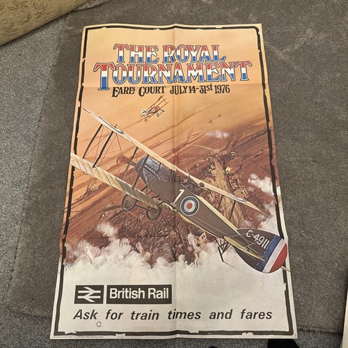 Original Railway Poster 1976. The Royal Tournament Earls Court. Retro Vintage - Picture 1 of 4