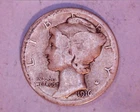 1916 MERCURY DIME**1126-6B