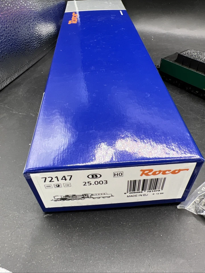 RARE Roco HO Scale 72147 SNCB Class 25 Steam Locomotive DCC And Sound - Image 2 of 4