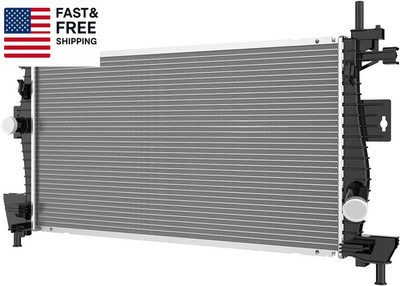 Radiator Complete Radiator Compatible with 2012-2018 Ford Focus S SE SEL Titani
