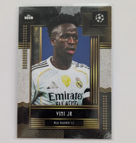 Topps Deco UEFA Club Competitions 2025-26 Current Stars Vini Jr Real Madrid