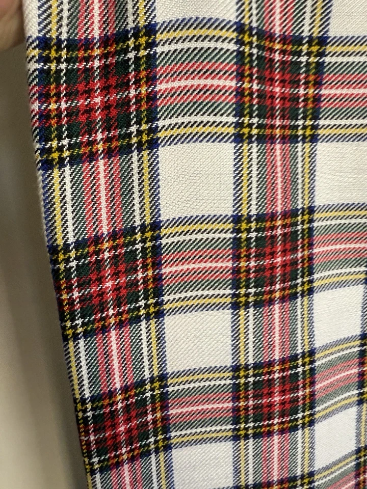 St Andrews Woollen Mill Tartan 1 Yard Poly/viscose - Dress Stewart - Image 2 of 3