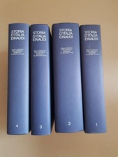 Storia d'Italia Einaudi vol. 1,2,3,4