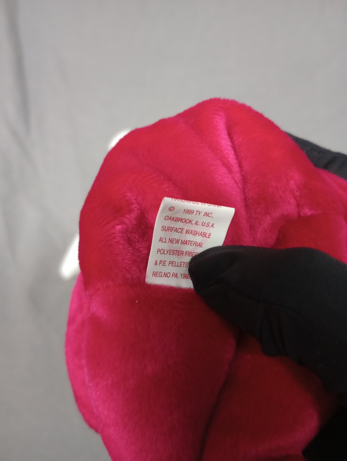 Beanie Babies Valentino 1993 Valentina 1999 With Swing Tags in Plastic Cases thumbnail 14