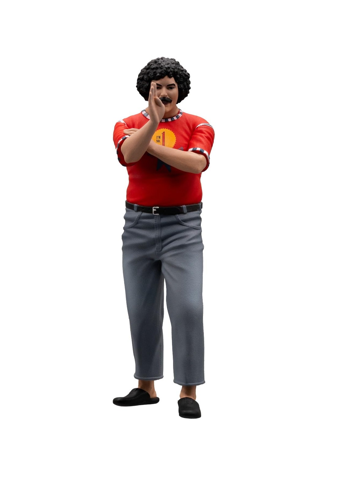 FANTOZZI   Der Bäcker Tecco der Spezialscfilatino   Filmszene   Statue aus PVC