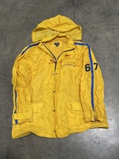 Vintage Polo Jeans Co Ralph Lauren Jacket Men's 2XL Full Zip Packable Hood 67