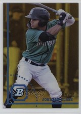 2022 Bowman Heritage Chrome Prospects Yellow Refractor /75 Jonatan Clase 0u8i