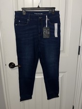 Tahari Kelly Mid Rise Skinny Jeans