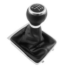 Schaltknauf Schaltmanschette Schaltsack 6 Gang Leder Für VW Passat B5 3B3 3B2