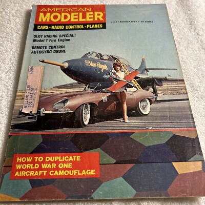AMERICAN MODELER Magazine July/August 1964 Model Aviation
