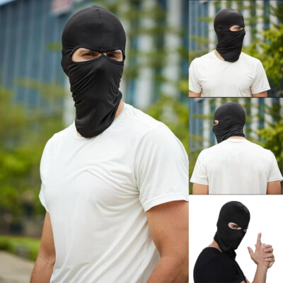 Hunting CS Tactical Airsoft Full Face Mask Balaclava Hood Headwear Motorcycle US