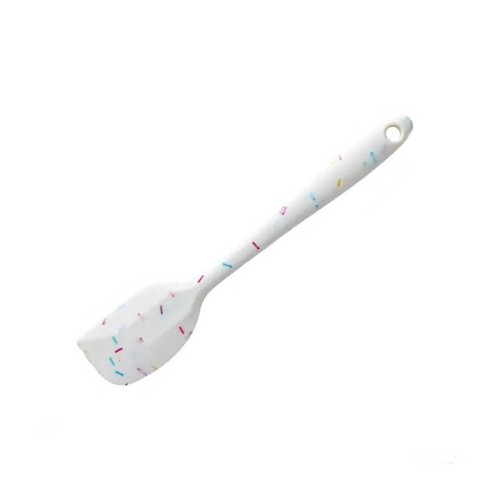 Small Cream Scraper Semi Transparent Cake Spatula Silicone Spoon Scraper Home - Picture 15 of 19