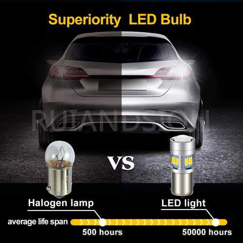 Ruiandsion BAY15S 3030 22 LED Voiture Indicateur Ampoule Lampe De Recul 12V 2.4W - Picture 8 of 12