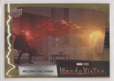 2022 Upper Deck Marvel Studios' WandaVision Gold Welcome Home, Wanda #75