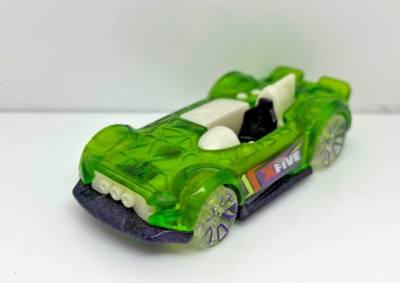 HOT WHEELS MONTERACER 2015 INDONESIA GREEN PURPLE X FIVE MATTEL 1:64 42