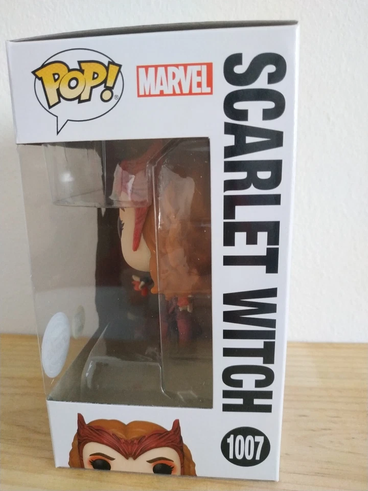 Funko Pop Scarlet Witch Glow in the dark Doctor Strange Marvel 1007 Exclusive - Imagen 4 de 4