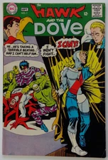 Comic Book- DC The Hawk & The Dove #1 2nd app. of Hawk & Dove 1968