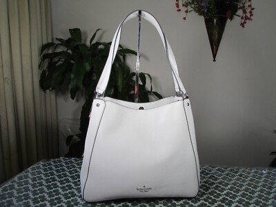 Kate Spade Gray Interior with Gold Logo Kate Spade New York Staci Medium Tote | Brixton Baker main image 3
