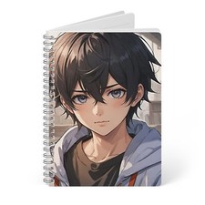 Anime inspired Softcover Notebook, A5