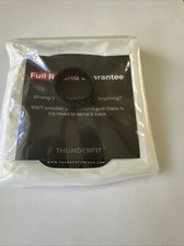 ThunderFit Born Victorious Silicone Ring Black Color NEW Mens size 12