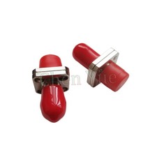 10pcs FC UPC-ST Female Split Square Type SM Fiber Coupler Flange Hybird Adapter