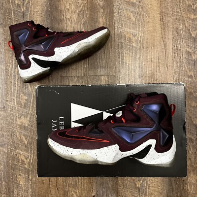 Nike LeBron 13 XIII Mulberry Written in the Stars Size Sneakers  807219-500