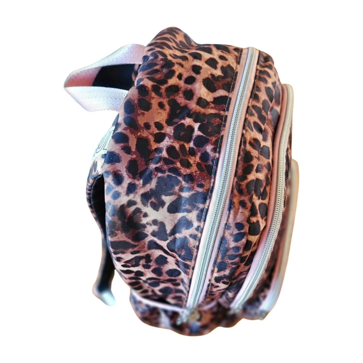 HURLEY Sequins Leopard Backpack NWT Hurley BACKPACK Full Size Flip SEQUIN Pink & Leopard MULTI  main image 2