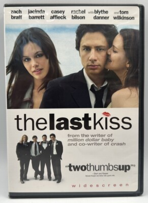The Last Kiss DVD Widescreen Zach Braff Casey Affleck Jacinda Tom Wilkinson 2006