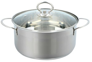 Alpina Kochtopf 2l Kuchentopf Topf Mit Glasdeckel Induktion Suppentopf Geschirr Ebay