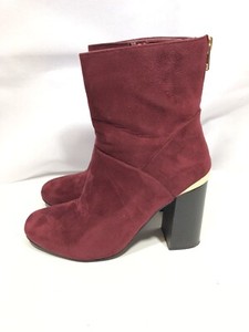 red suede boots ladies