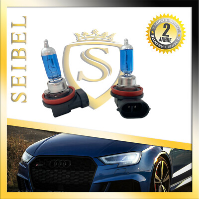 2er SET H11 55W Xenon Style/Look Weiß Halogen Nebelscheinwerfer für Citroen NEU
