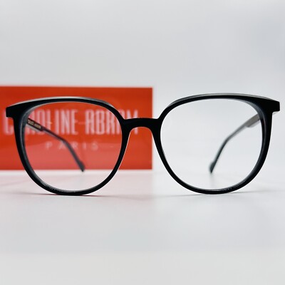 Caroline Abram Brille Damen oval schwarz BLUSH Mod. COOKIE oversize NEU