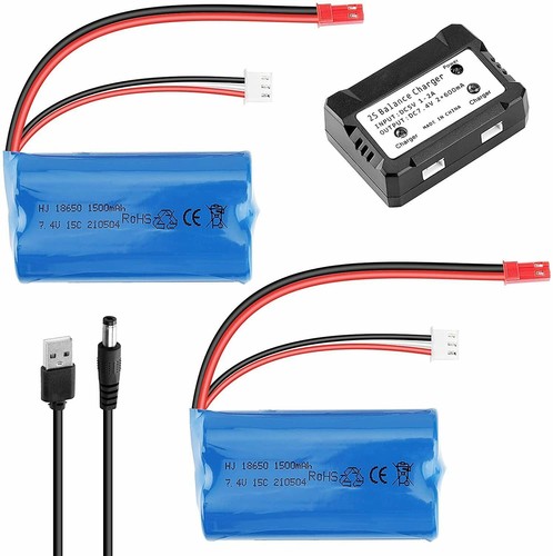 Efaso Akku 6,4V 320mAh Li-Po Mit JST Stecker – Passend Für WLToys L353 RC Modell