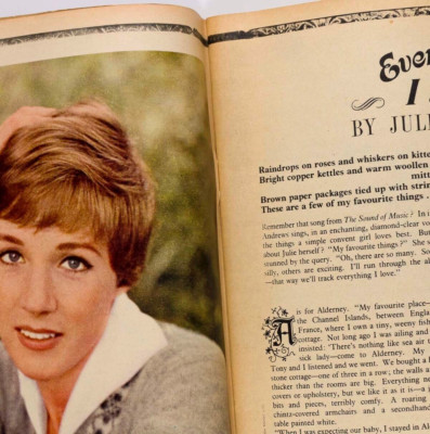 Julie Andrews ''These are my favourite things'' interview  Rare UK 1960's magazine