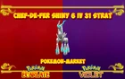Pokemon Ecarlate Pokemon Violet : chef de fer ✨ shiny ✨ 6 IV 31 lvl 100
