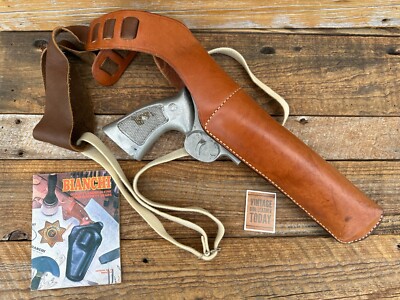 Vintage Bianchi X15 Large Shoulder Rig For Large Revolver 5