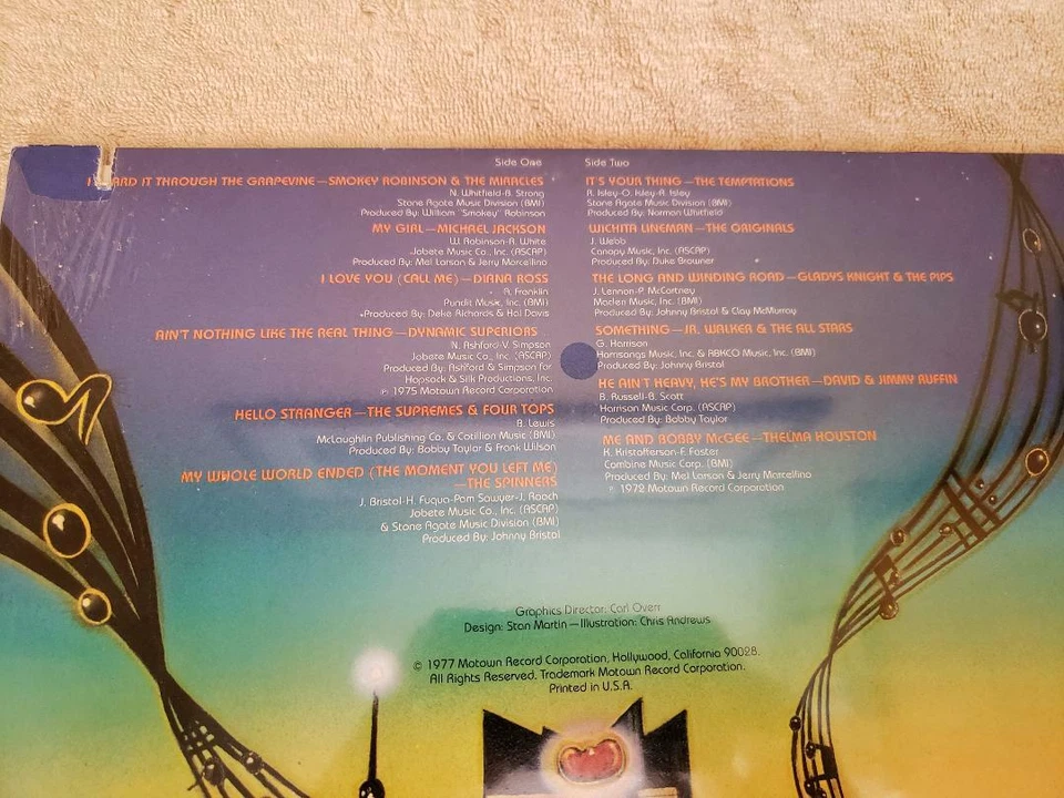 MOTOWN'S GREAT INTERPRETATIONS ~ 1977 ~ LP ~ NEW SEALED - Image 4 of 4