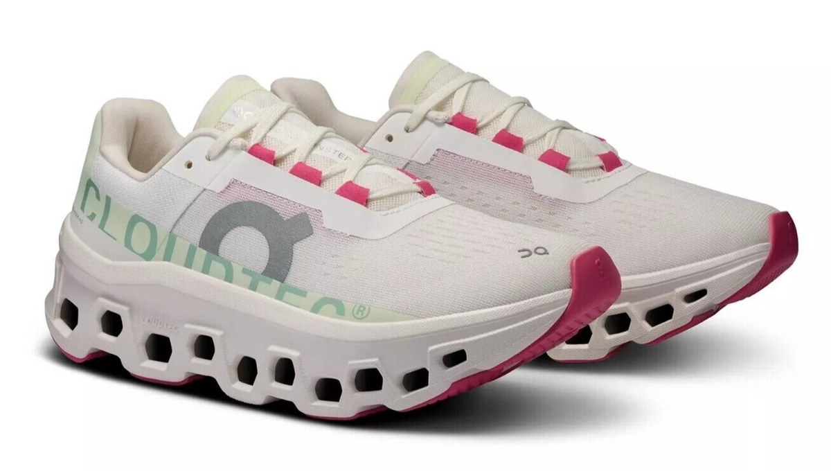 On Cloud Cloudmonster WHITE LIMA 6197725 Women's Running