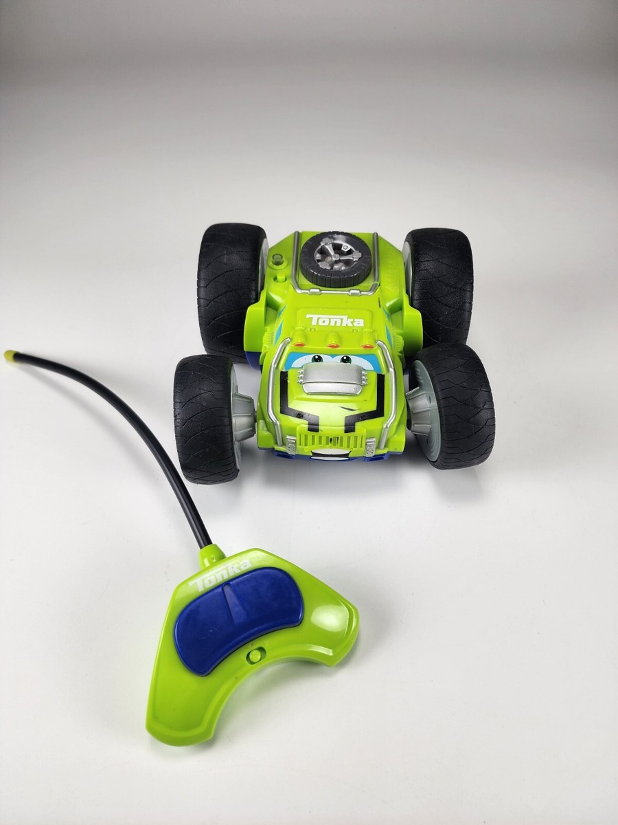 Hasbro Tonka BOUNCE BACK RACER 49MHz R/C Remote Control Flip Race