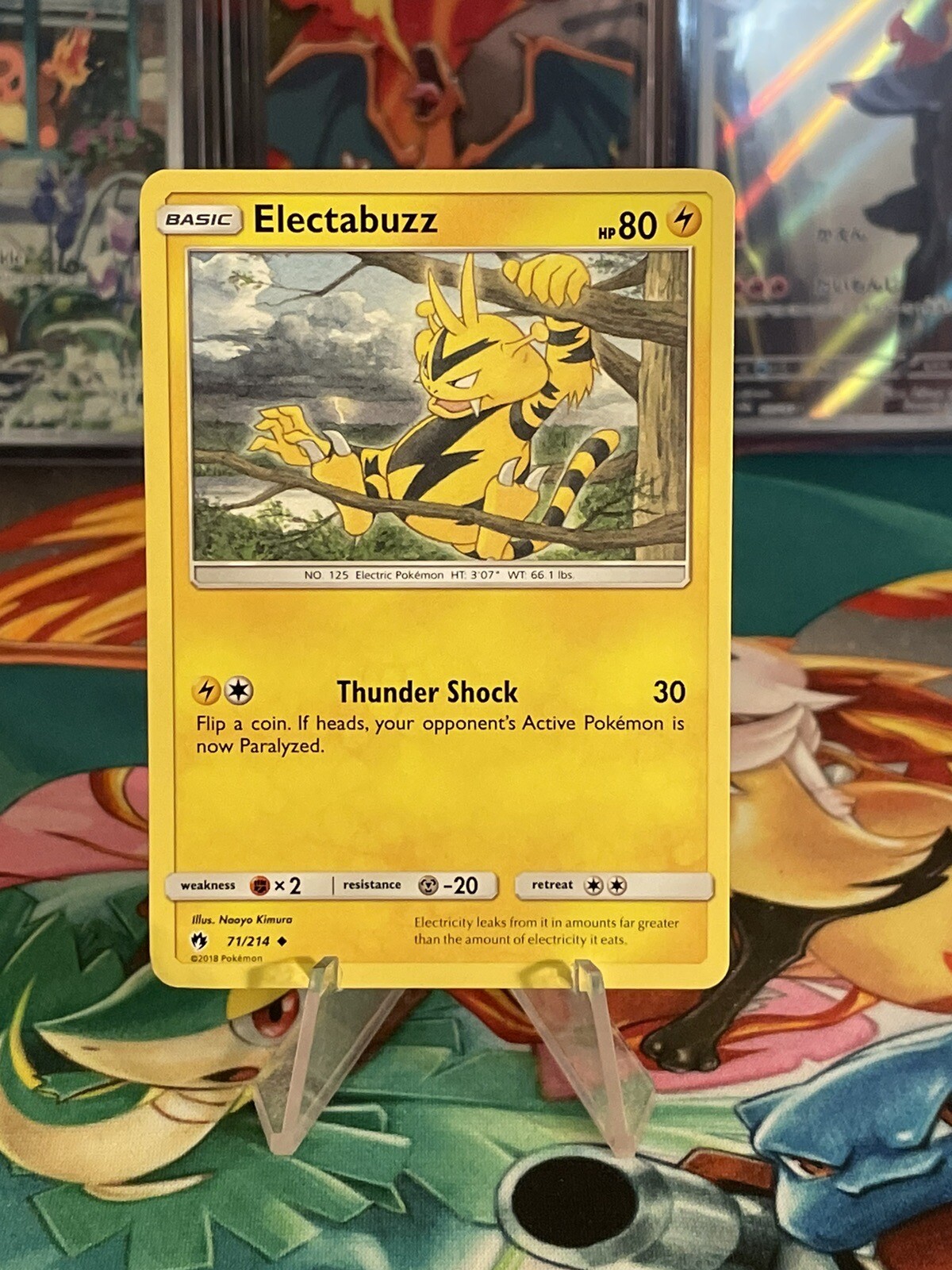 Electabuzz 71/214 Uncommon | Sun & Moon: Lost Thunder | Pokemon Card