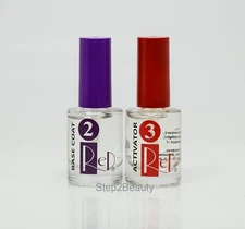 RED Dip Essential Liquid 0.5 Oz - Step #2 Base Coat + Step #3 Activator