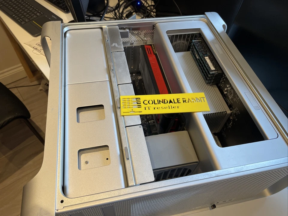 Apple Mac Pro 5,1 Xeon X5690 6 Core 3.46GHz 64GB DDR3 RAM CPU 120gb ssd 5770 hd - Image 3 of 4