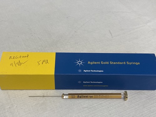 AGILENT 5uL Gold Standard Microliter Syringe Fixed Needle 23-26s/42 51811273 B