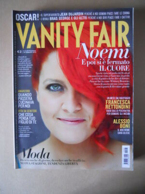 VANITY FAIR #8 2012 Noemi Francesca Rettondini Alessio Boni Oscar [P29]