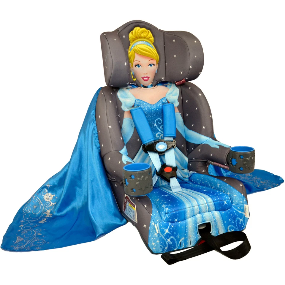 Asiento de coche elevador Disney Cenicienta con arnés - Edición Platino Abrazo Niños Foto 3 de 4