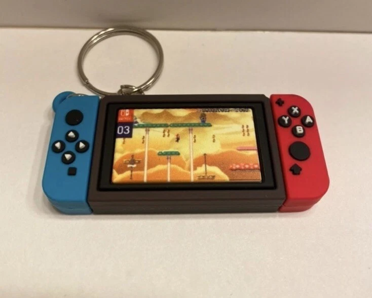 Nintendo switch best sale keyring