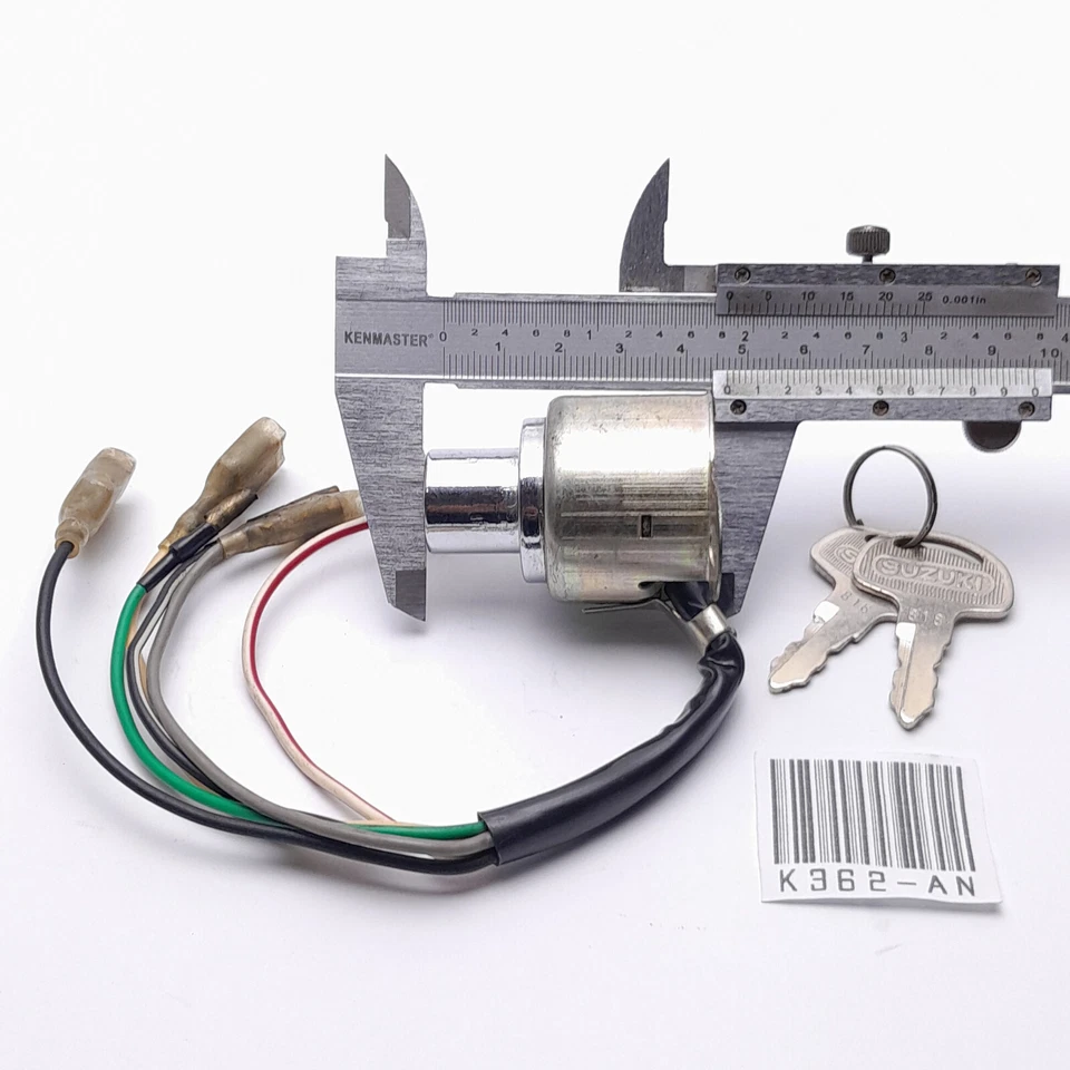 Interruptor de encendido principal puede adaptarse a Suzuki A100 AC100 AS100 B120 A50 AC50 AS50 NOS Foto 4 de 4